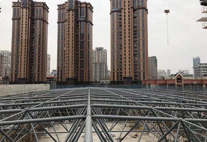 潍坊螺栓球网架结构